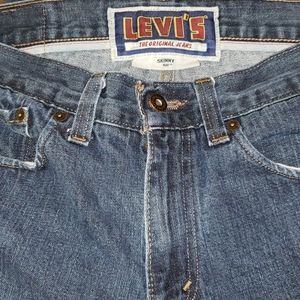 Vintage Levi's 511 Skinny Jeans 34” x 30”